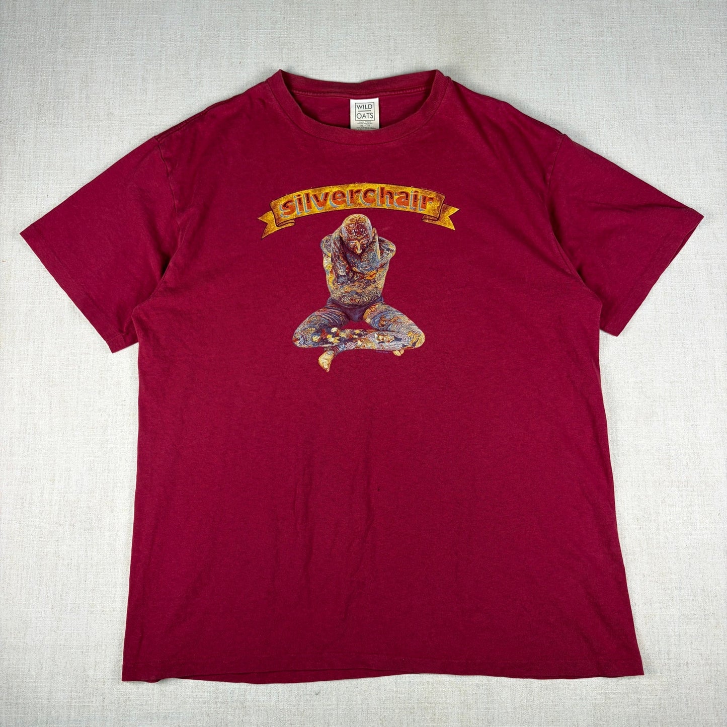 Vintage Silverchair 1997 Freak Show Tattooed Man XL Band Tee