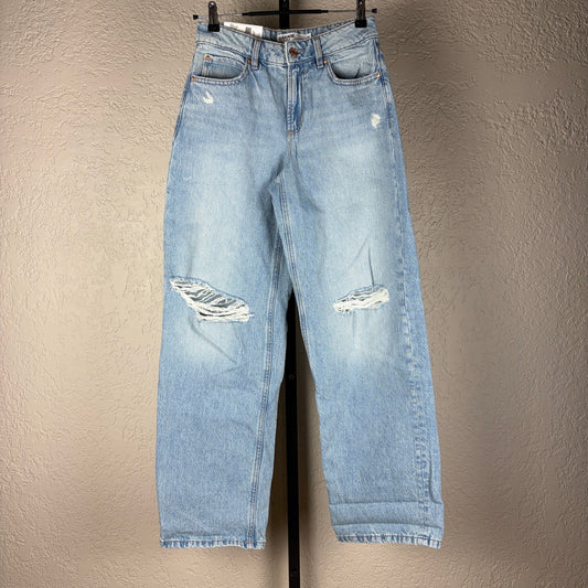 Garage Denim Light Wash Baggy Ripped NWT Jeans Size 01