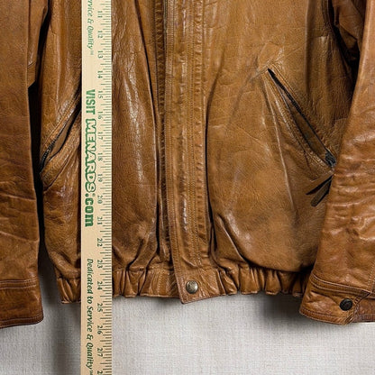 Vintage 70s Leather England Made Hardwear Clothing Co. Small Jacket