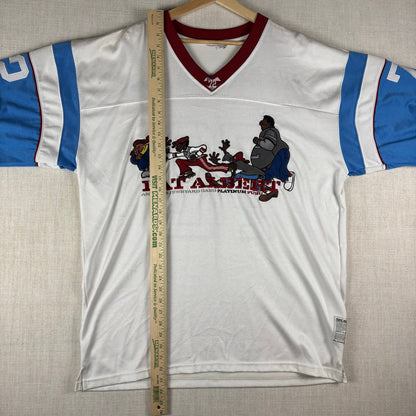 Fat Albert Y2K Platinum Fubu Junkyard Gang XXL Football Jersey