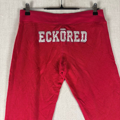 Y2K Velour Hot Pink Low Rise Track Suit 2Pc Set Ecko Red #72 Varsity Style M/L