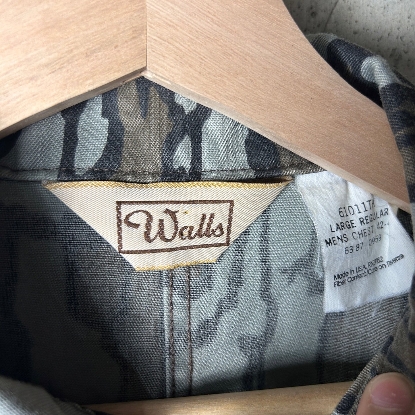 Camo Super Cropped Walls Mossy Oak Button Large Light Jacket