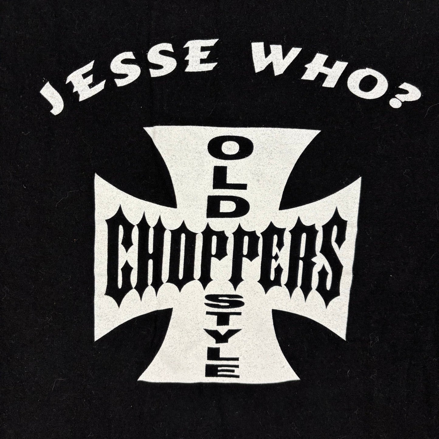 Old Style West Coast Choppers Parody Jesse Who Tee y2k XL