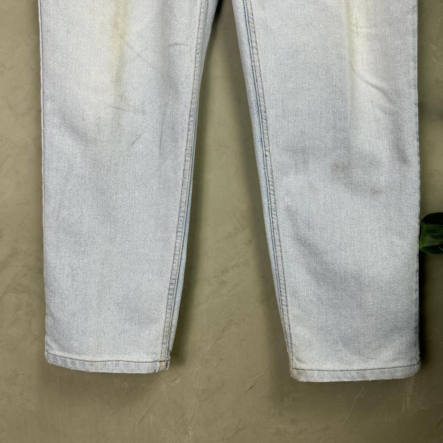 Levi’s Brown Tab 540 Flex Light Blue Wash Vintage Made in USA Jeans