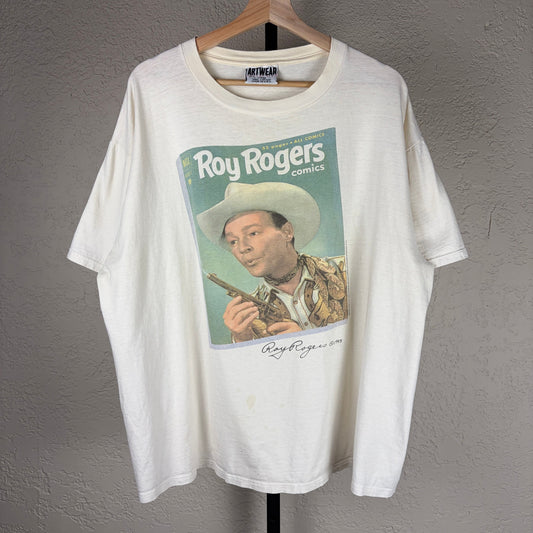 Roy Rogers Comics 1993 Vintage Cowboy XL Artwear Graphic Tee