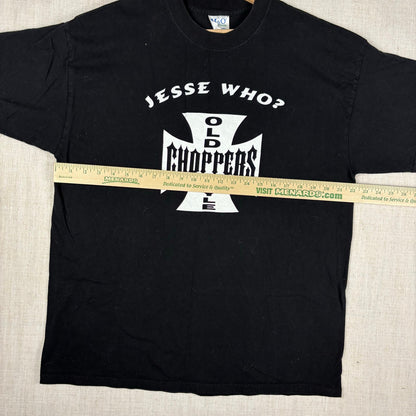 Old Style West Coast Choppers Parody Jesse Who Tee y2k XL