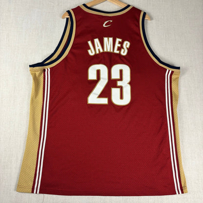 Vintage Lebron James Rookie Nike Cleveland Cavaliers Sewn Stitched XXL Jersey