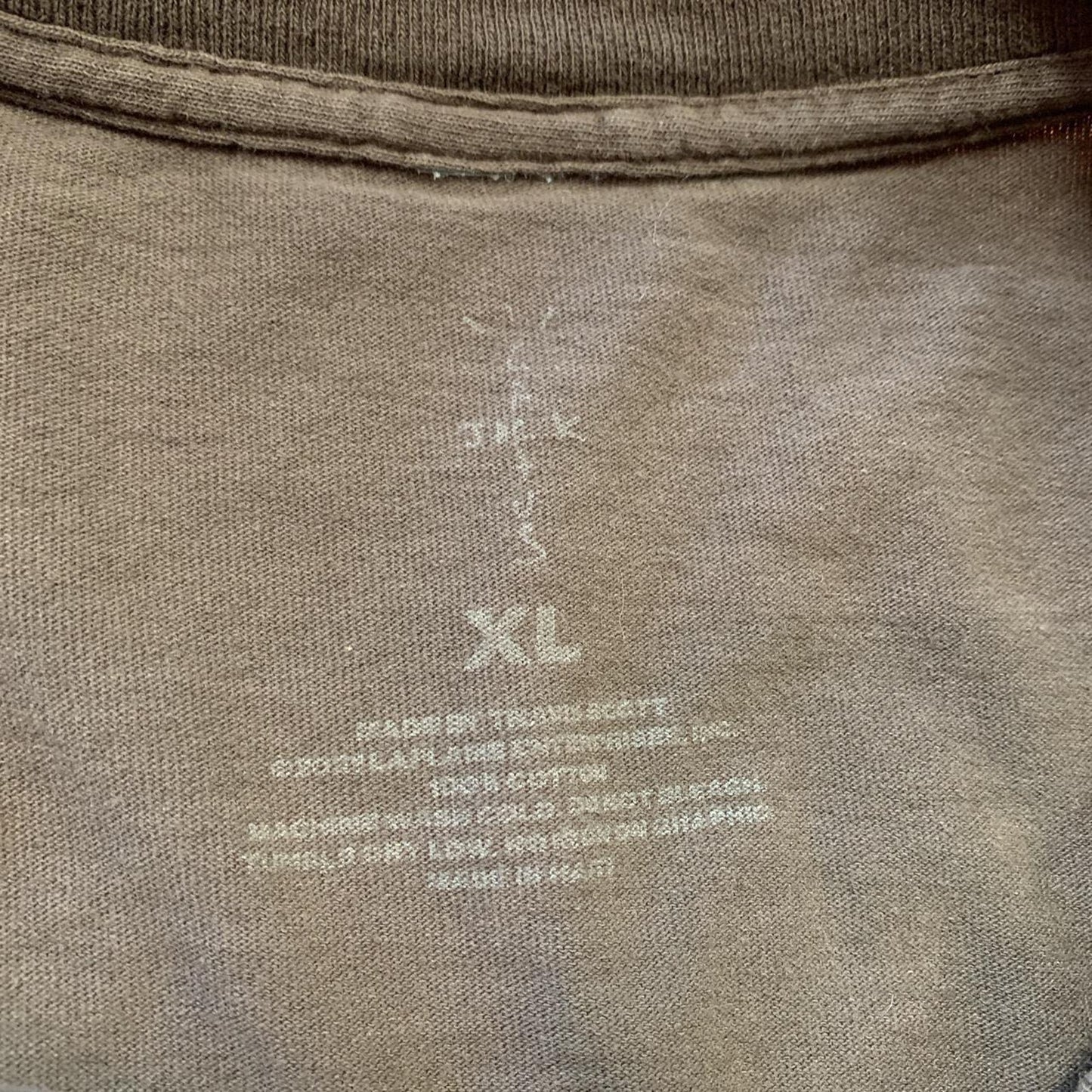 Cactus Jack Travis Scott Fragment Tiger Brown XL Shirt