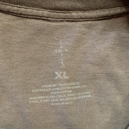 Cactus Jack Travis Scott Fragment Tiger Brown XL Shirt