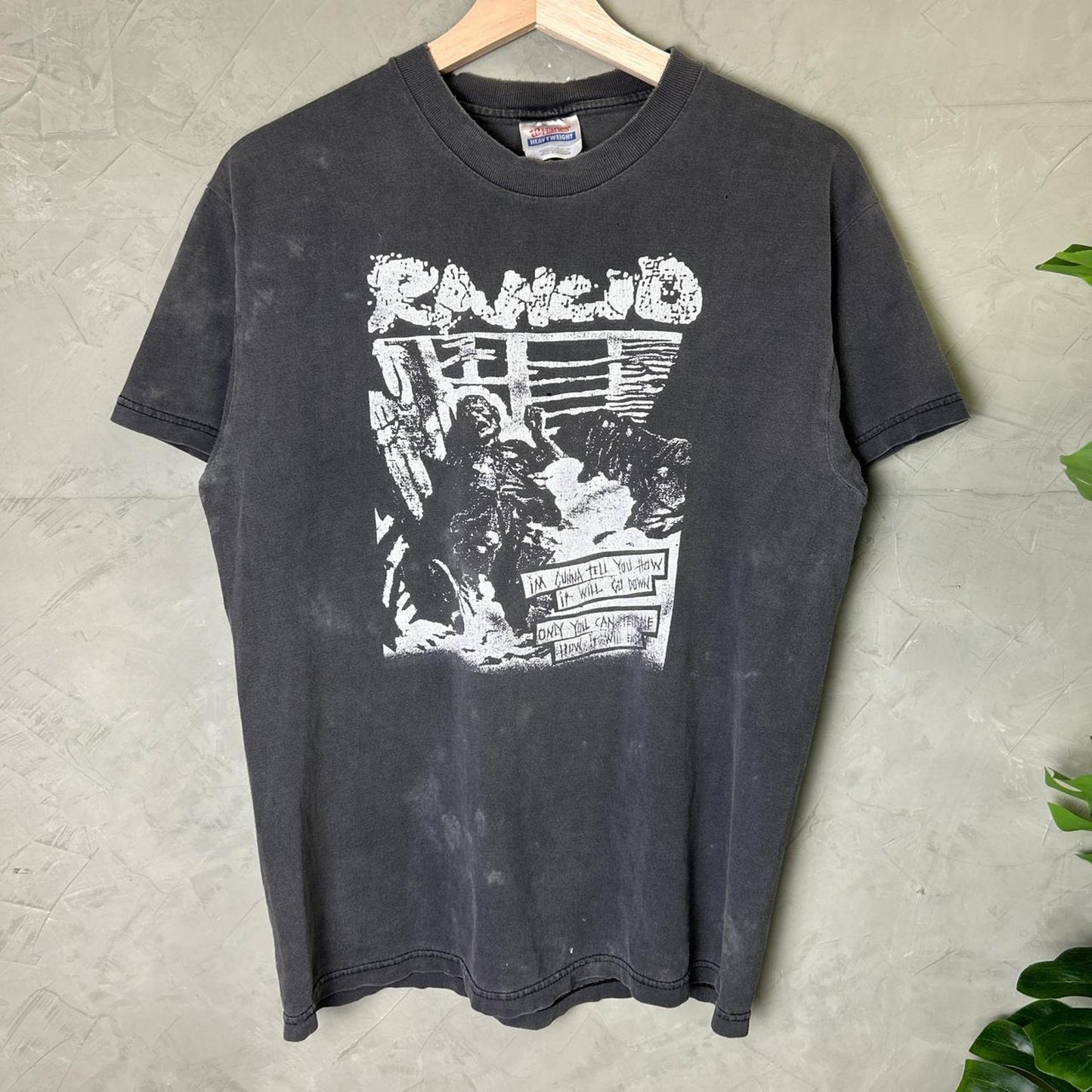 Rancid Punk Band Medium 2000s Faded Its Quite Alright Shirt
