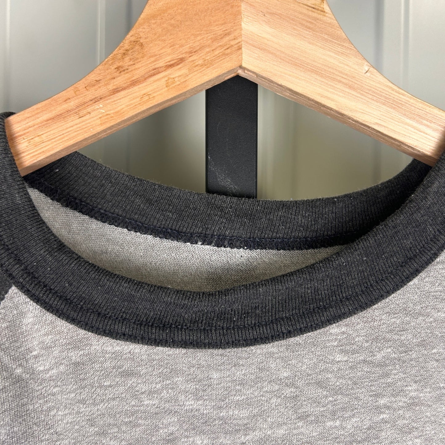 RARE 1983 HSAS Hagar Schon Aaronson Shrieve World Premiere Medium Raglan Shirt