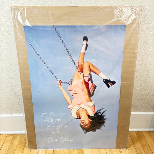 Olivia Rodrigo You Seem Pretty Sad for a Girl So in Love Poster 24" x 36"