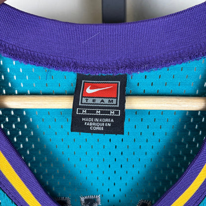 Vintage Baron Davis Jersey RARE New Orleans Hornets Nike Team Sewn Sz Medium NBA