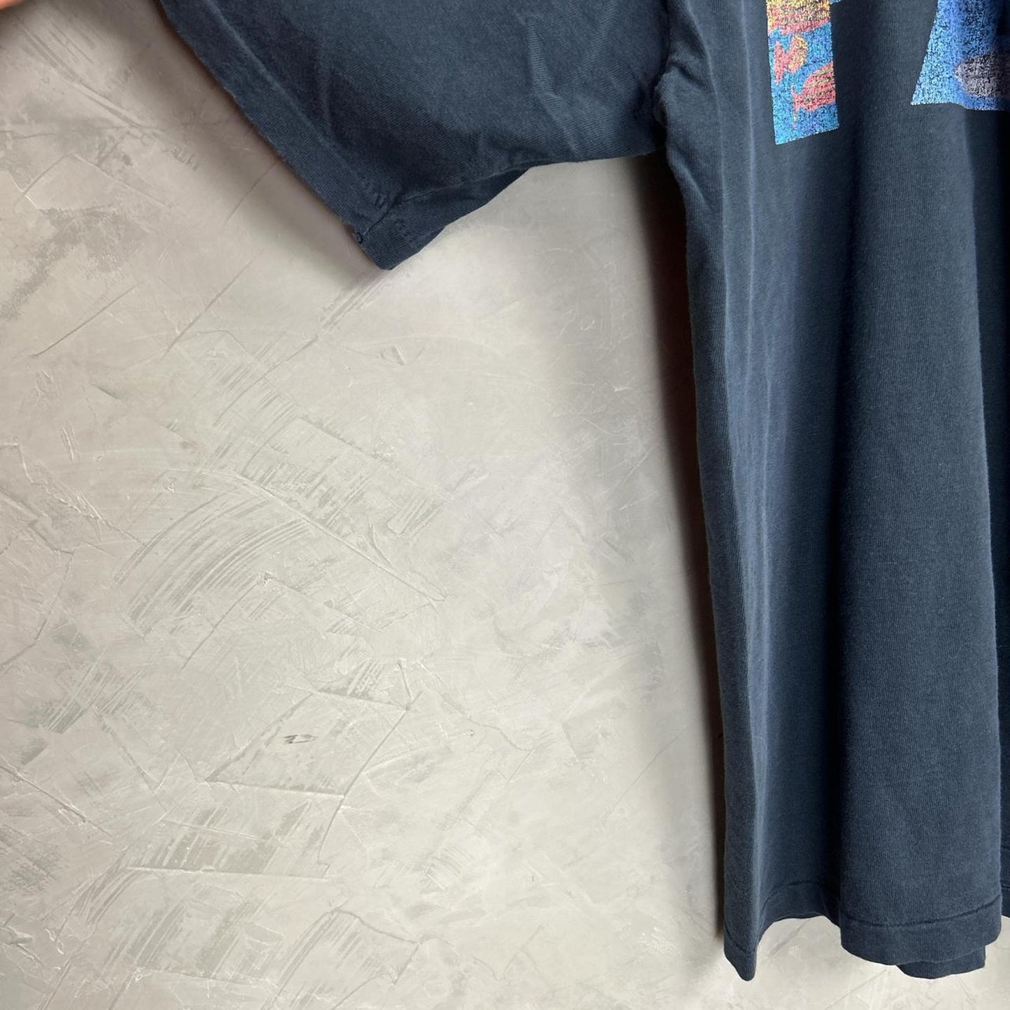 L 90s PADI Sportswear Surf Logo Faded Single Stitch Shirt