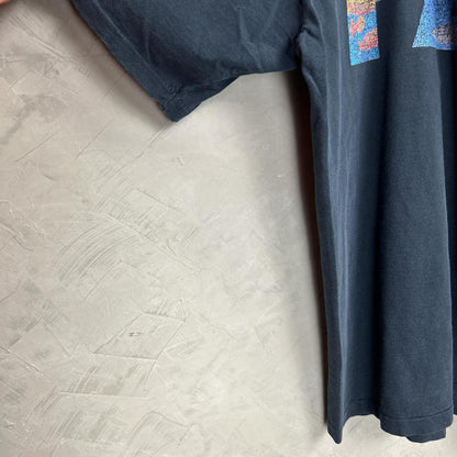 PADI Sportswear Surf Logo Faded Single Stitch Shirt L 90s