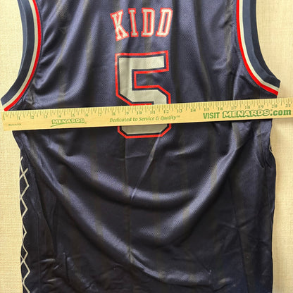 Jason Kidd Y2K New Jersey Nets Reebok Youth XL NBA Jersey