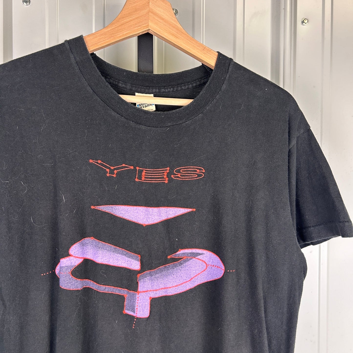 Vintage Yes Band 1984 World Tour Screen Stars XL Band Tee