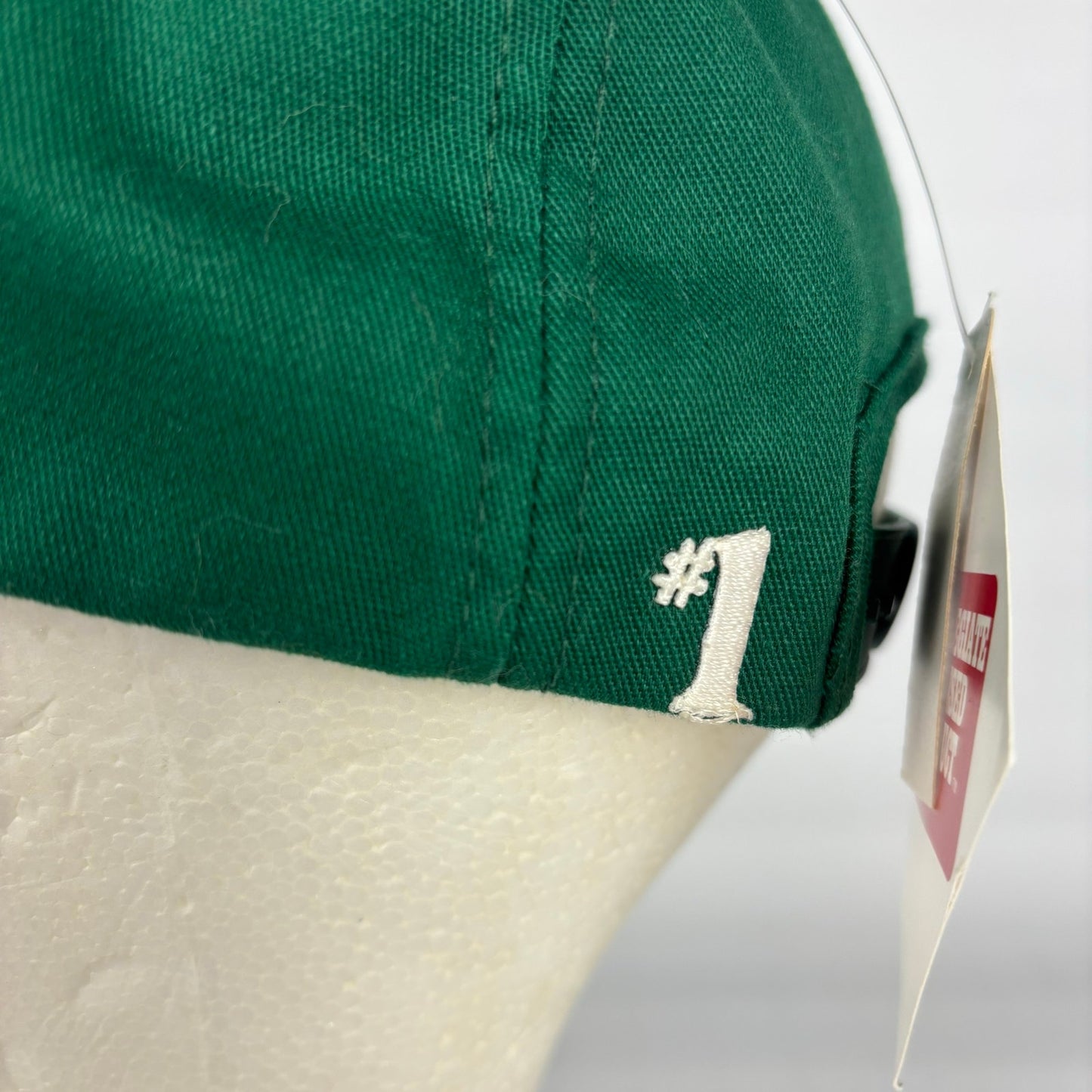 Vintage Miami Hurricanes Banned Sebastian Logo #1 Apparel NWT Snapback Hat