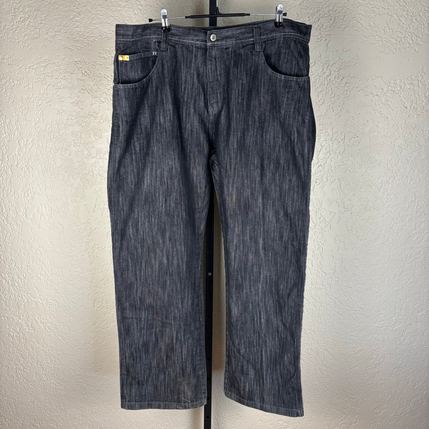 Southpole Y2K Baggy Dark Blue Wash Wide Leg Sz 42" Denim Jeans