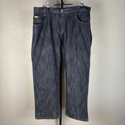 Southpole Y2K Baggy Dark Blue Wash Wide Leg Sz 42" Denim Jeans