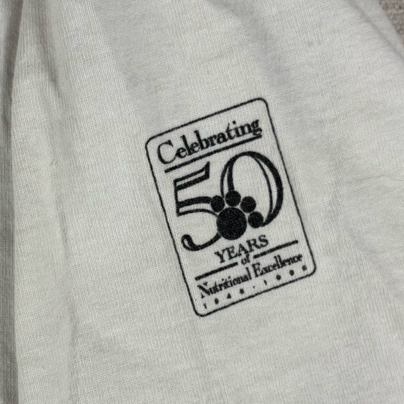 Vintage Iams Company Cats Shirt RARE 50th Anniversary 1996 XL
