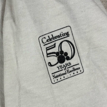 Vintage Iams Company Cats Shirt RARE 50th Anniversary 1996 XL