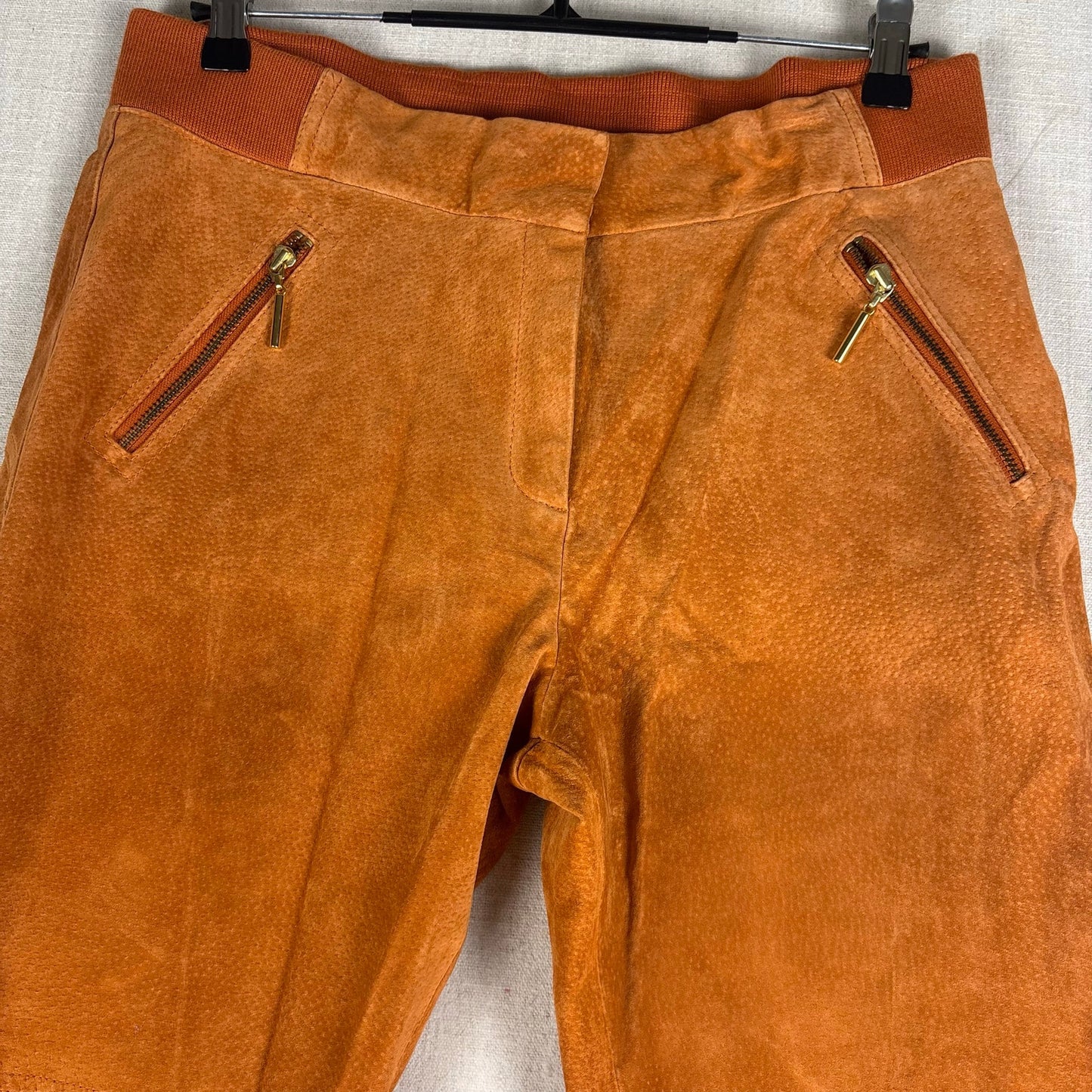 Wilsons Leather Maxima 2 Piece Burnt Orange Suede Leather Jacket 2XL