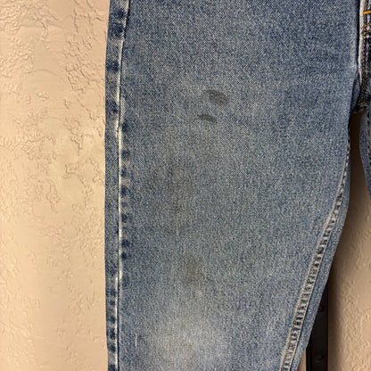 Vintage Levis 505 Orange Tab 31x32 Staight Fit Regular Mens Jeans