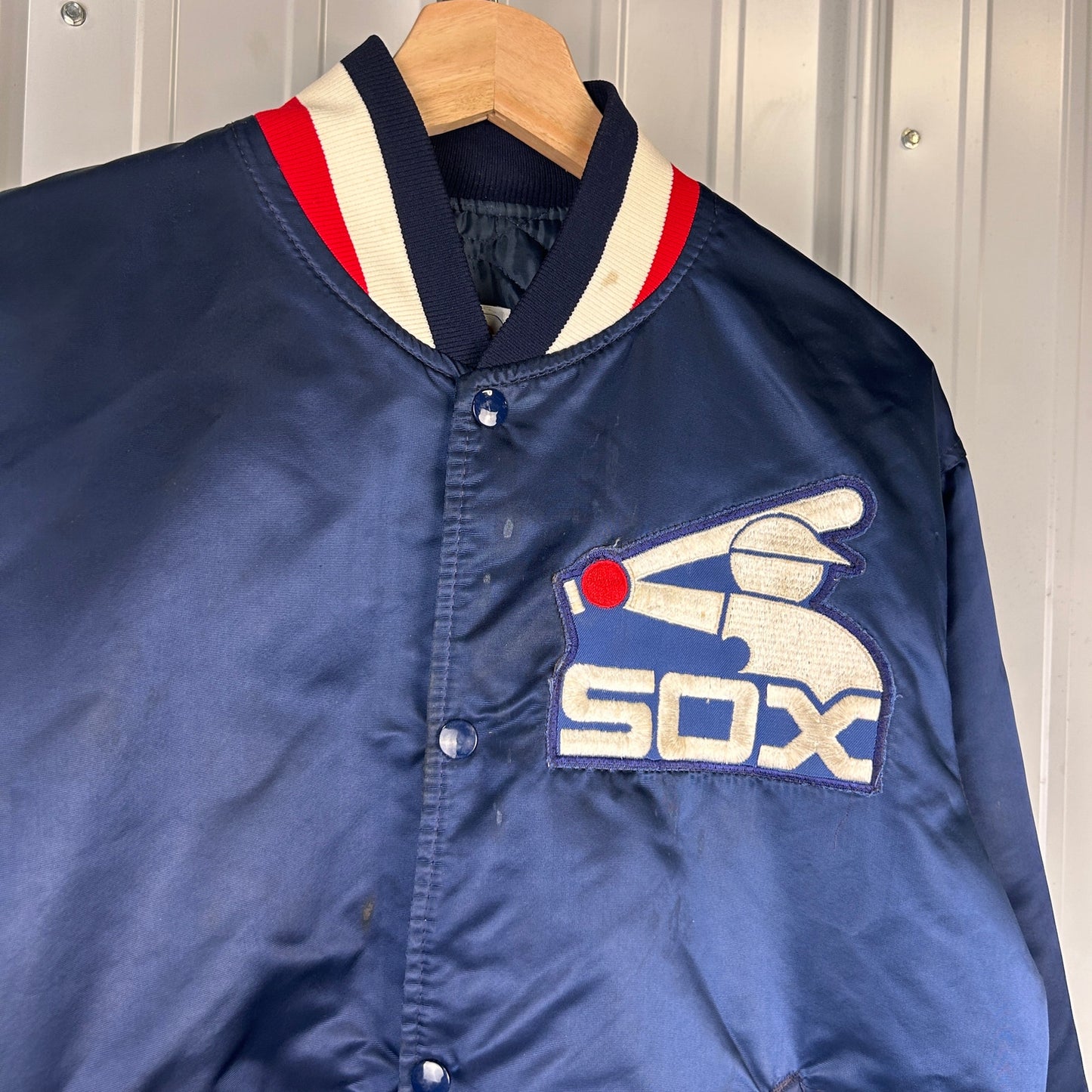 Chicago White Sox MLB Starter Large Vintage Satin Jacket