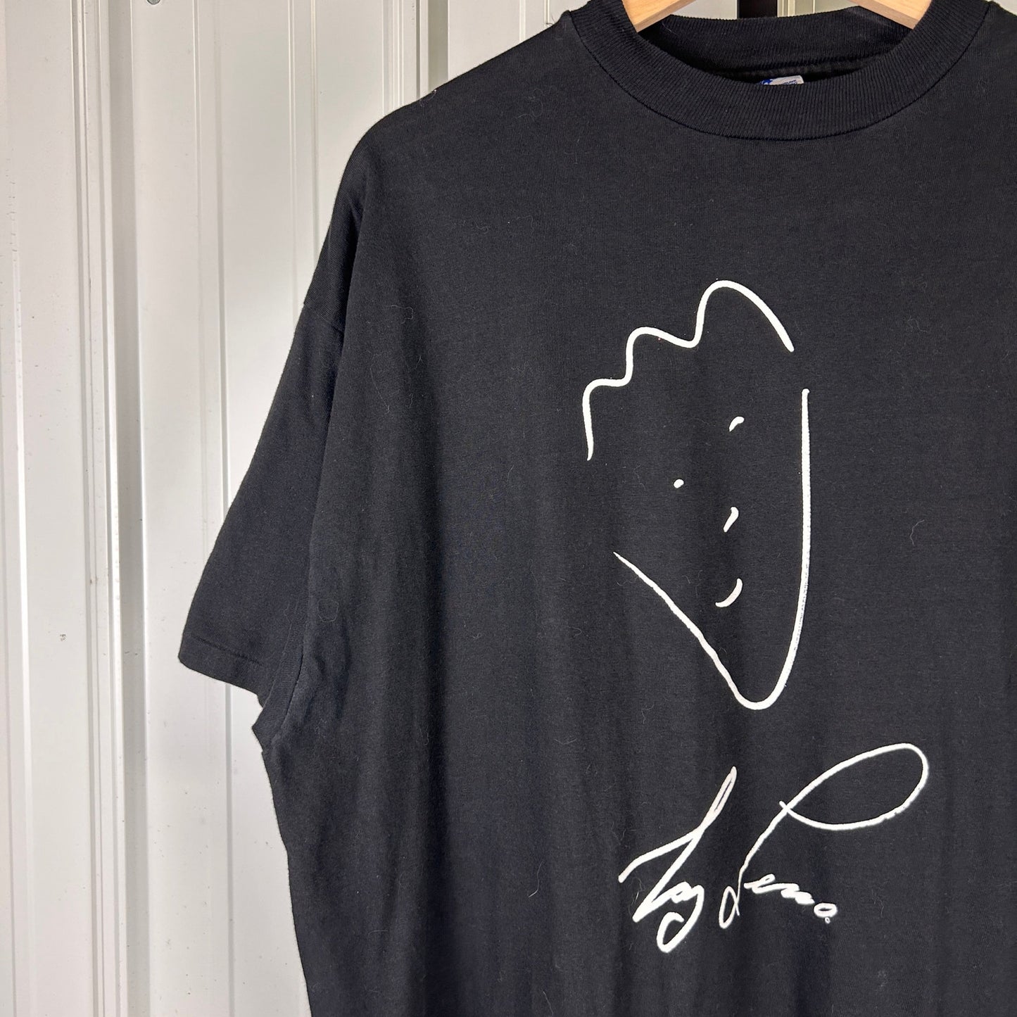 Jay Leno Script Face Tonight Show 90s XL Shirt