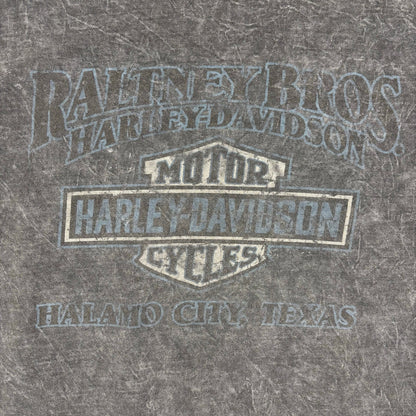 Harley Davidson Skull Faded Y2K 2006 Biker XXL Tee