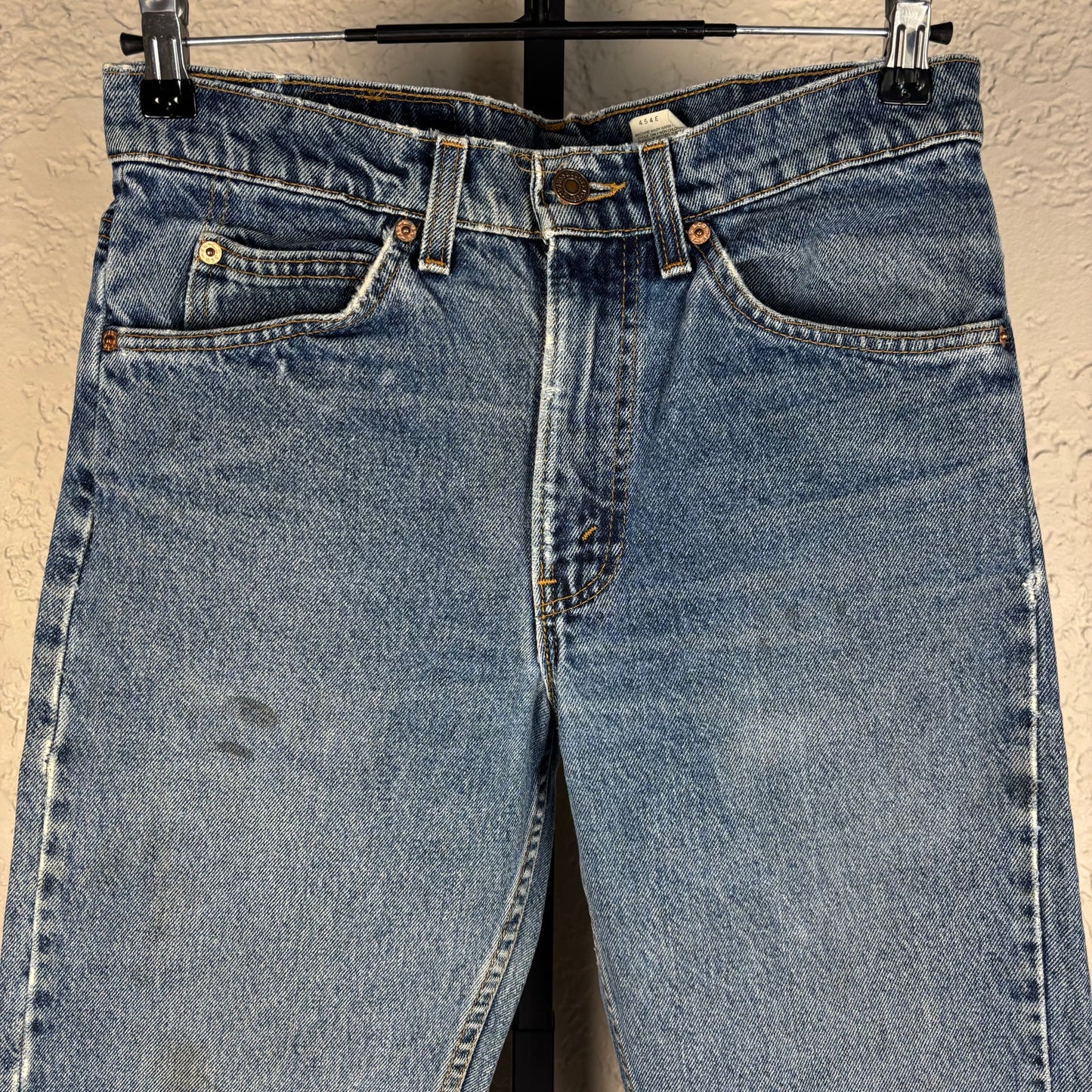 Vintage Levis 505 Orange Tab 31x32 Staight Fit Regular Mens Jeans
