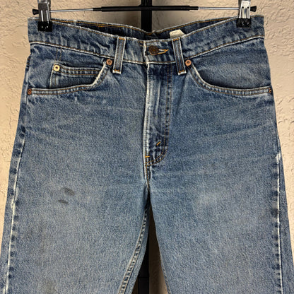 Vintage Levis 505 Orange Tab 31x32 Staight Fit Regular Mens Jeans