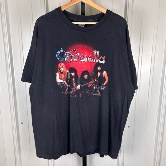 Cinderella Band Rocked Wired And Bluesed 2006 Y2K XL Tour Tee