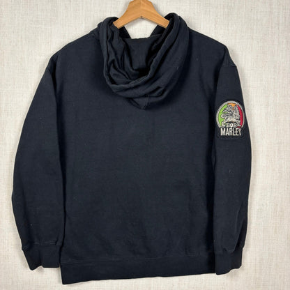 Bob Marley Zion Redemption Song 2009 Large Zip Up Hoodie