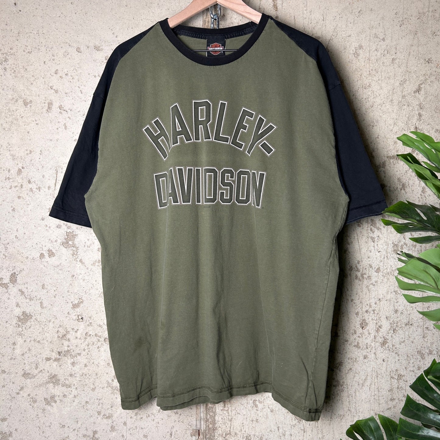 Harley Davidson Spellout Two Tone Iowa 2XL Shirt