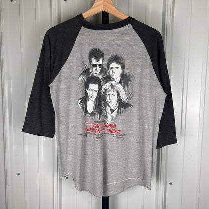RARE 1983 HSAS Hagar Schon Aaronson Shrieve World Premiere Medium Raglan Shirt